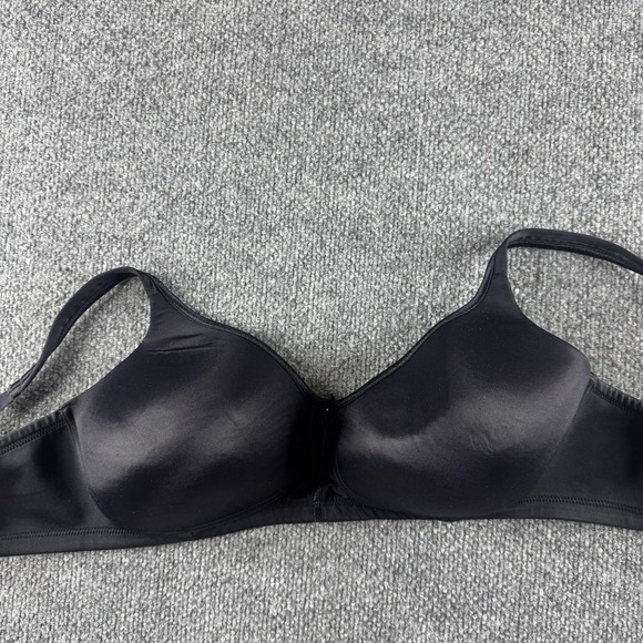 Vanity Fair Other - Vanity Fair T-Shirt Bra Womens 40D Black Lined Molded Back Closure Seamless